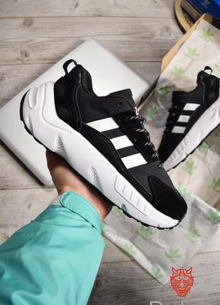 Кроссовки preschool zx22 black white