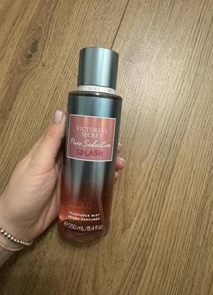 Парфумований спрей victoria's secret pure seduction splash body mist 250 мл