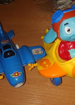 Игрушка самолет самолетики 2шт 4