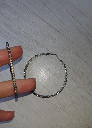 Серьги сережки кольца конго с камнями8 фото
