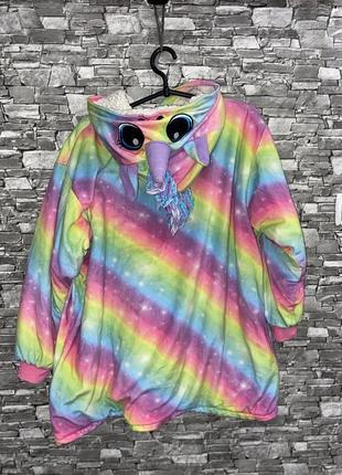 Одеяло - плед, плед единорог, костюм единорог