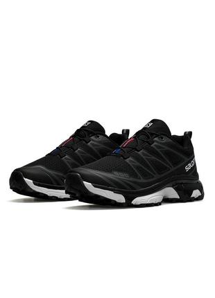 Мужские кроссовки salomon lab xt-6 black white1 фото