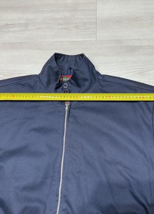 Фірмова чоловіча класична англійська синя куртка вітровка