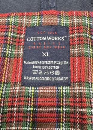 Фірмова чоловіча класична англійська синя куртка вітровка