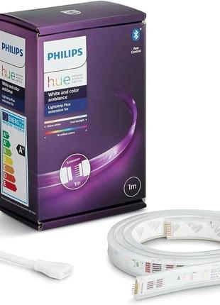 Лента philips hue white и color ambient lightstrip plus. 1m