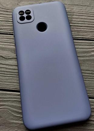 Силіконовий чохол soft silicone case full для xiaomi redmi 9c / 10a тёмно-синій (бампер)