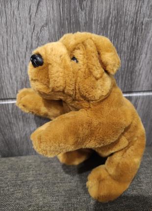 Игрушка собачка шарпей щенок песик цуцик 22 см5 фото