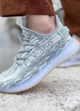 Чоловічі кросівки yeezy boost 350 сірі кросівки ізікі кеди для чоловіків на кожен день демісезон