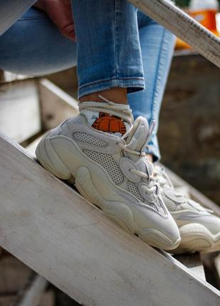 Adidas®️ yeezy boost 500 blush кроссовки адидас серого цвета (36-45)9 фото