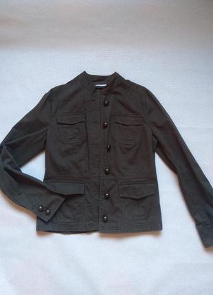 Піджак джинсовий хакі yessica l,жакет,джинсовці,піджак джинс,куртка