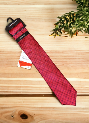 Брендовый галстук c&a шёлк германия этикетка
