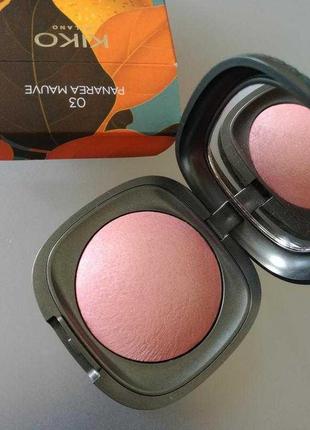 Kiko milano sicilian notes baked blush румяна5 фото