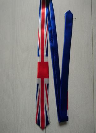 Краватка галстук з прапором великобританії1 фото