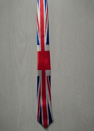Краватка галстук з прапором великобританії2 фото