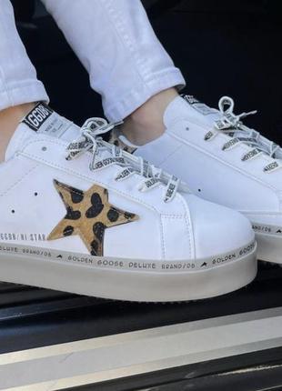 Golden goose white 36
