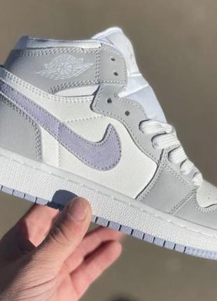 Jordan 1 high retro “light smoke grey”