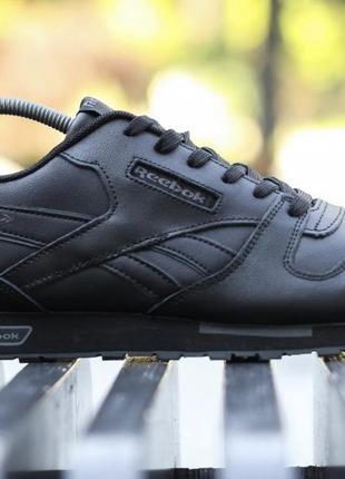 Reebok classic leather black