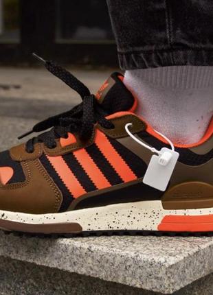 Adidas zx 700 hd brown orange white black