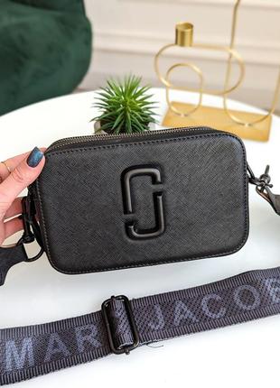 Сумка женская марк джейкобс черный матовый marc jacobs  люкс качество