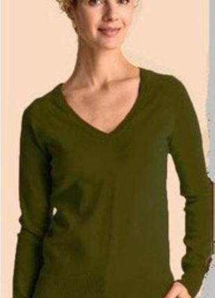 Зручний стильний жіночий бавовняний пуловер, кофта від colours of the world, xs-s