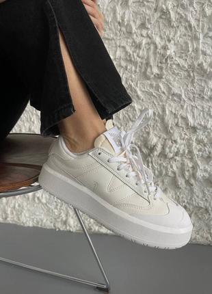 Кроссовки new balance ct 302 white cream