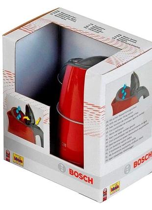 Іграшковий набір bosch mini чайник, червоний із сірим (9548)