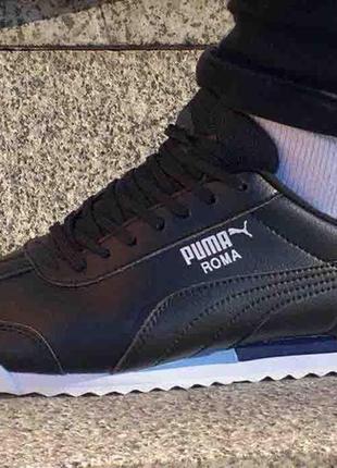 Puma roma bmw "black/white/red"