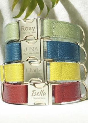 Шкіряний нашийник для собаки