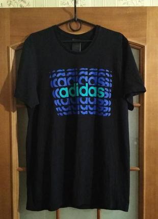 Мужская футболка adidas (l-xl) оригинал очень редкая модель