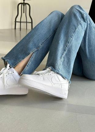 Кроссовки nike air force 1 white premium