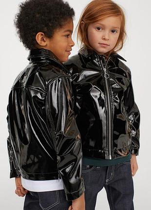 Оригинальная короткая куртка от бренда h&m 0735813004 разм. 110-116(4-6лет)