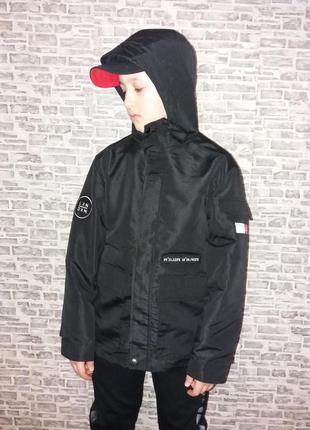 Брендовая непромокаемая курточка ветровка для мальчика6 фото