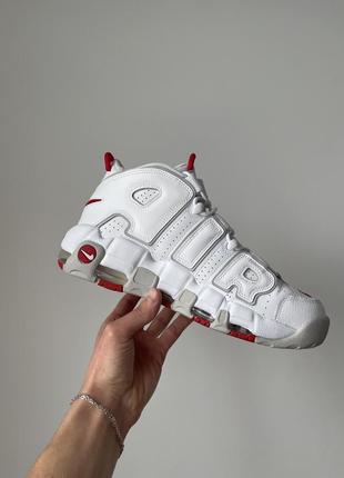 Мужские кроссовки nike air more uptempo «96 white/red jordan retro og dunk air force max мужественные кроссовки5 фото