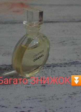Скидка, чистые духи, parfum, редкая миниатюра chanel chance, новая, не открывалась, редкость