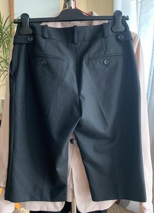 Базові класичні чорні шорти зі стрілками брендові amex розмір xs/s2 фото