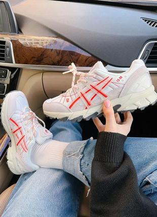 Стильні жіночі кросівки asics gel-sonoma 15-50 airbag white cayenne білі2 фото