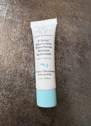 Drunk elephant f-balmTM electrolyte waterfacial mask ночная увлажняющая маска