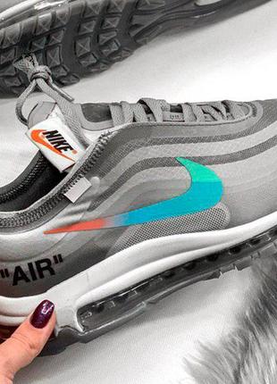 Off-white x nike air max 97 menta