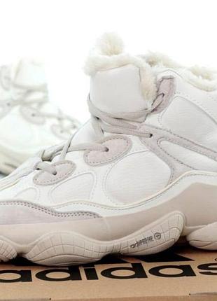Adidas yeezy boost 500 high beige winter fur 36
