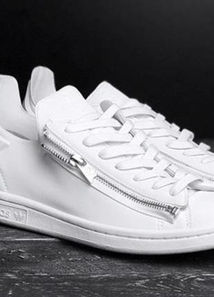 Adidas y-3 stan smith zip white