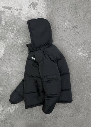 Темно сіра куртка пуховик чоловіча2 фото