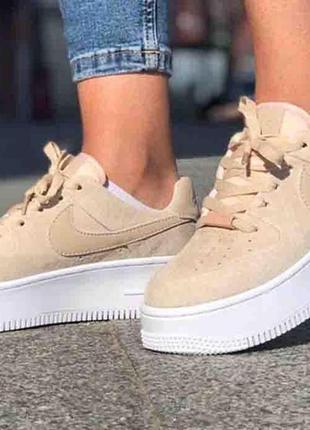 Nike air force  beige sage