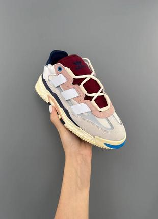 Кроссовки женские yohji yamamoto y3 adidas shoes white/pink tint