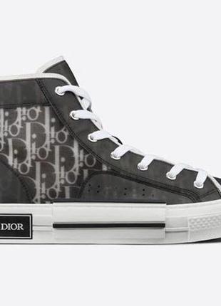 Dior b23 sneakers high black white