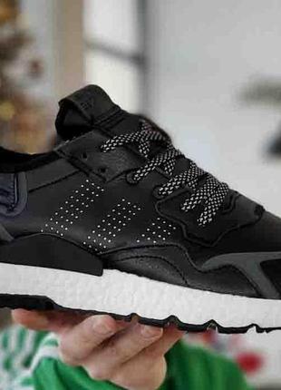 Adidas nite jogger black/white