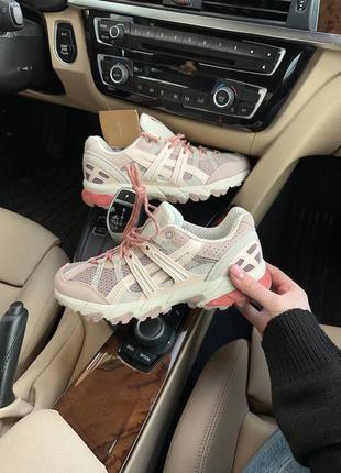 Прекрасные женские кроссовки asics gel-sonoma 15-50 peach fawn персиковые8 фото