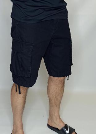Шорти карго чорні чоловічі jack & jones розмір - l