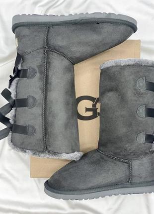 Ugg bailey bow gray