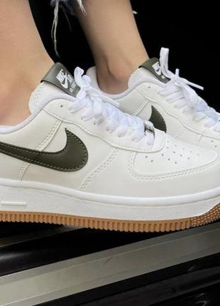 Nike air force 1 low white khaki