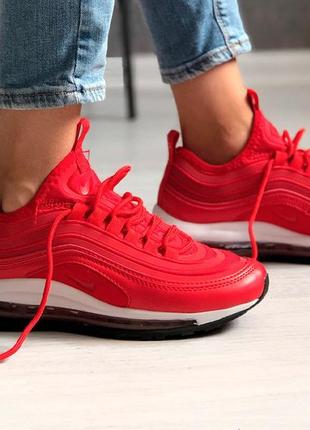 Nike air max 97 red1 фото